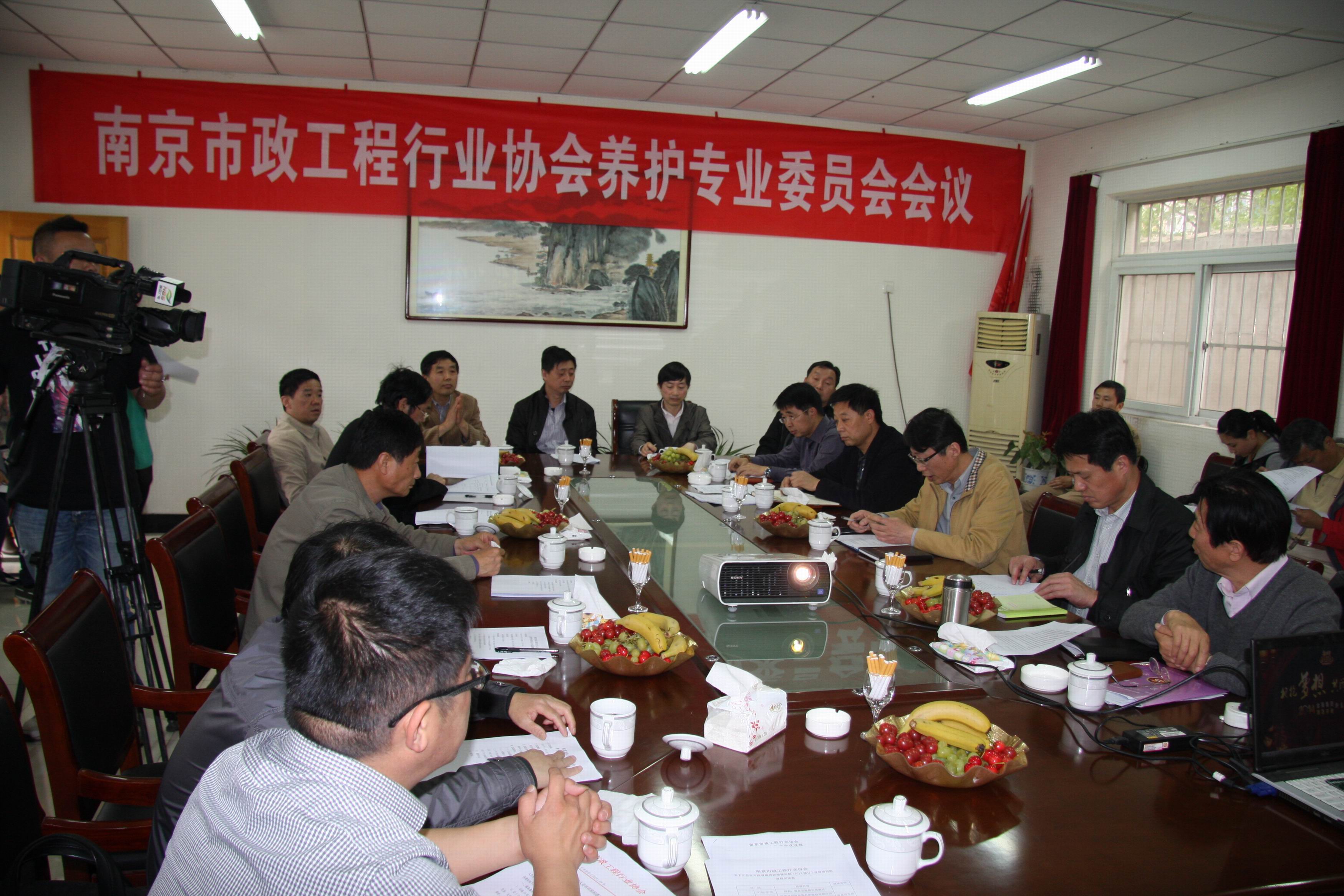 南京市政工程行业协会养护专业委员会会议在爱游戏平台_爱游戏（中国）
召开
